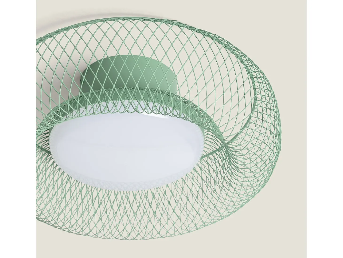 Plafón LED 18W Metal CCT Seleccionable Zeiryn S Verde