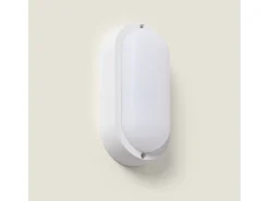 Plafón LED 15W Oval para Exterior 85x173 mm IP65 White 6500K Blanco Frío