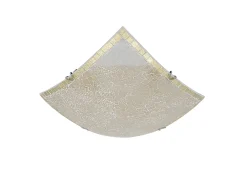 Plafon Cuadrado Modelo Tenor Dorado
