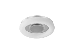 Plafon Led Paris Doble Iluminacion 48+16w Dimable Con Mando A Distancia
