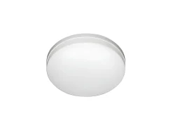 Plafon Redondo Trueno Blanco Sistema De Encaje Rapido