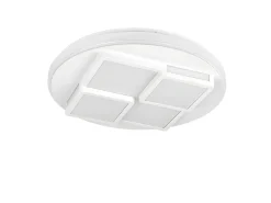 Plafon Redondo 96w Led Modelo Lavi Blanco