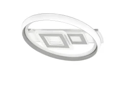 Plafon Redondo 80w Led Modelo Sucre Blanco