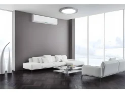 Plafon 72w Asher Plata 3000-4000-6500k 5616lm 6x50x50cm Remoto+reg.int+memoria