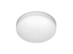 Plafon 24w Redondo Encaje Rapido Blanco Modelo Trueno