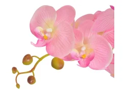 Planta artificial con maceta Orquídea 75 cm Rosa
