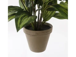 Planta artificial de Poliéster y terracota - 65 x Ø40 - Verde - HOSTA