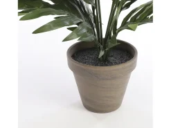 Planta artificial de Poliéster y terracota - 45 x Ø60 - Verde - ARECA PALM