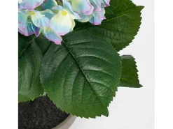 Planta artificial de Poliéster y terracota - 40 x Ø35 - Violeta - HYDRANGEA