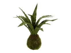 Planta de lengua de suegra sintética verde de 32x30x35 cm
