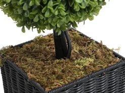 Planta, árbol, arbusto artificial Boj 3 bolas - Alt. 90 x D. 18 cm - verde -PILANA