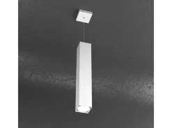 Plate Sospensione Tubo H.50 1 Luce Bianco