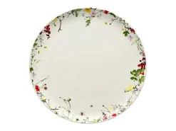Plato de fruta de porcelana blanco/multicolor D21 cm, Brillance