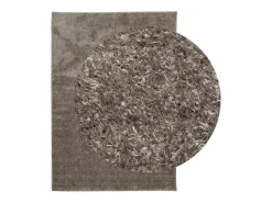 Prolenta Premium - Alfombra pelo largo aspecto brillante ISTAN gris 160x230 cm