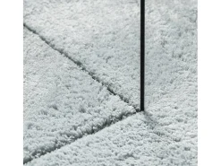 Prolenta Premium - Alfombra de pelo corto suave lavable HUARTE azul 200x200 cm
