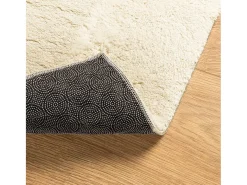 Prolenta Premium - Alfombra de pelo corto suave lavable HUARTE crema 140x200 cm