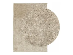 Prolenta Premium - Alfombra pelo largo aspecto brillante ISTAN beige 120x170 cm