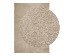 Prolenta Premium - Alfombra de pelo corto suave lavable HUARTE arena 240x340 cm