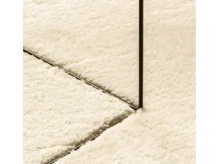 Prolenta Premium - Alfombra de pelo corto suave lavable HUARTE crema 100x200 cm