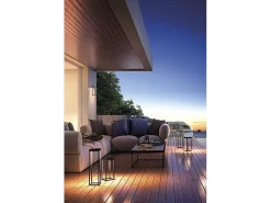 Pronto farola solar antracita 2,2w led bateria IP54 h. 32,5 cm