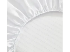Prot. colchón blanco 100% algodón antiencog. 150x196 cm
