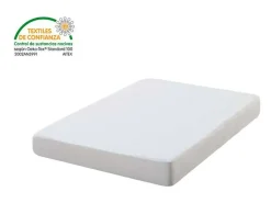 Protector Colchón Altea Impermeable Transpirable 100% Algodón Blanco 135 cm