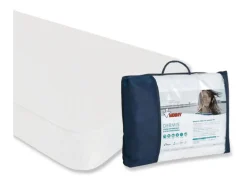 Protector Colchón Dermis Individual Transpirable Impermeable Blanco 90x180/190