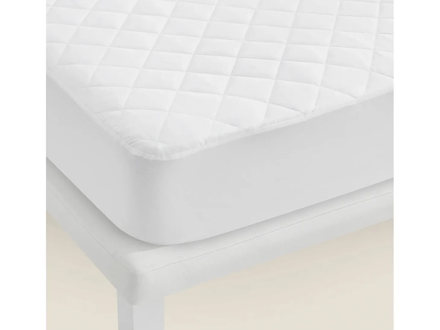 Protector colchón 105x196cm| PIKOLIN HOME| Impermeable| Hasta 32cm