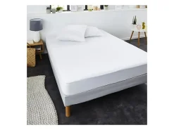Protector de colchón de rizo SWEETNIGHT SIMON 90x190/200 cm impermeable y transpirable