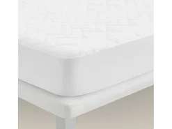 Protector de colchón 150x196cm| PIKOLIN HOME| 100% Algodón| Hasta 32cm