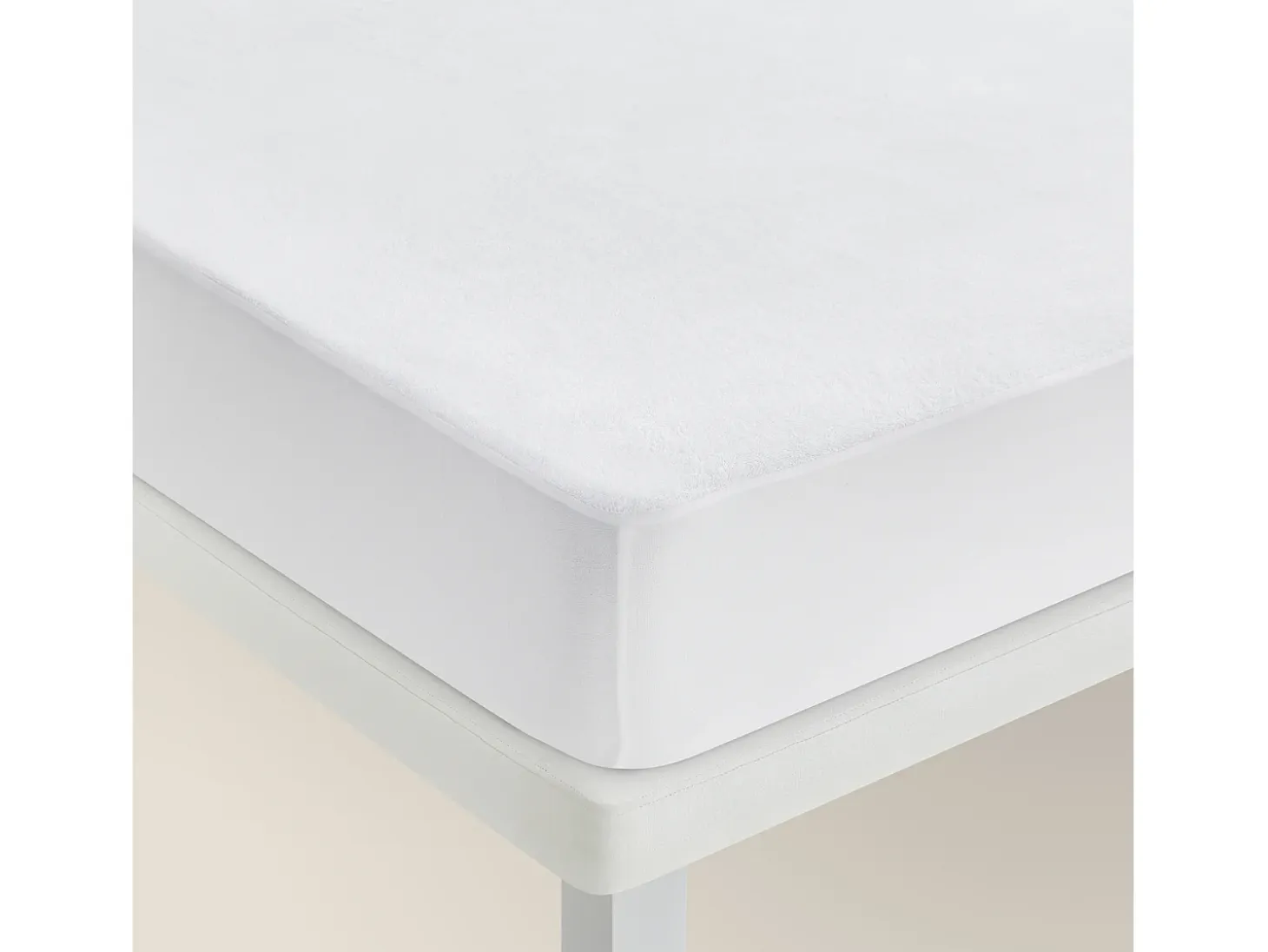 Protector de colchón 180x196cm| PIKOLIN HOME| Algodón Rizo| 32cm