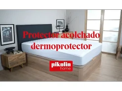 Protector de colchón 105x196cm| PIKOLIN HOME| Aloe Vera| Hasta 32cm