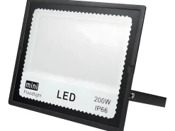 Proyector Orientable Para Exterior Zircon 200w Negro