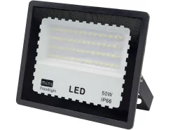 Proyector Para Exterior De La Serie Zircon 50w Negro