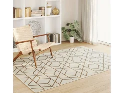 Ralph Alfombra interior exterior antideslizante pelo corto 160x230 cm