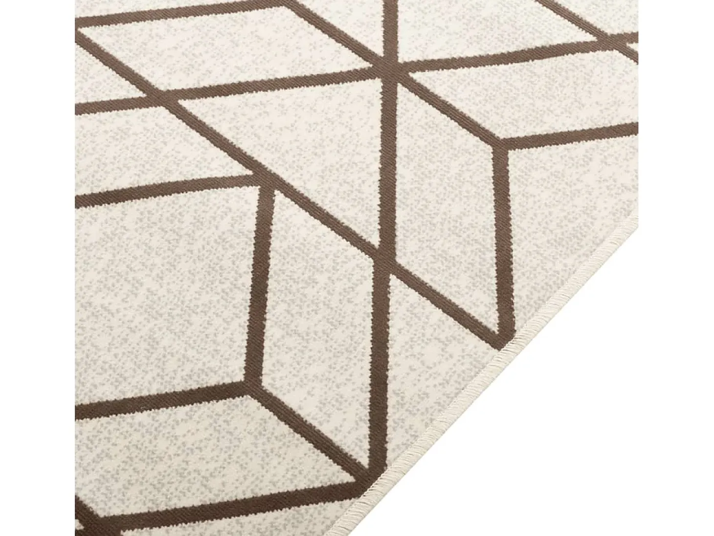 Ralph Alfombra interior exterior antideslizante pelo corto 160x230 cm