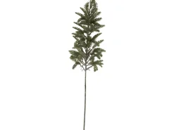 Rama de pino verde artificial de 116 cm