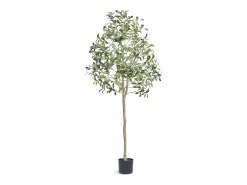 Árbol Artificial SucceBuy 155 cm, Planta Artificial PE, para Casa Oficina Centros Comerciales Interior Exterior