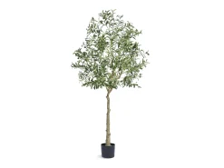Árbol Artificial SucceBuy 179 cm, Planta Artificial PE, para Casa Oficina Centros Comerciales Interior Exterior