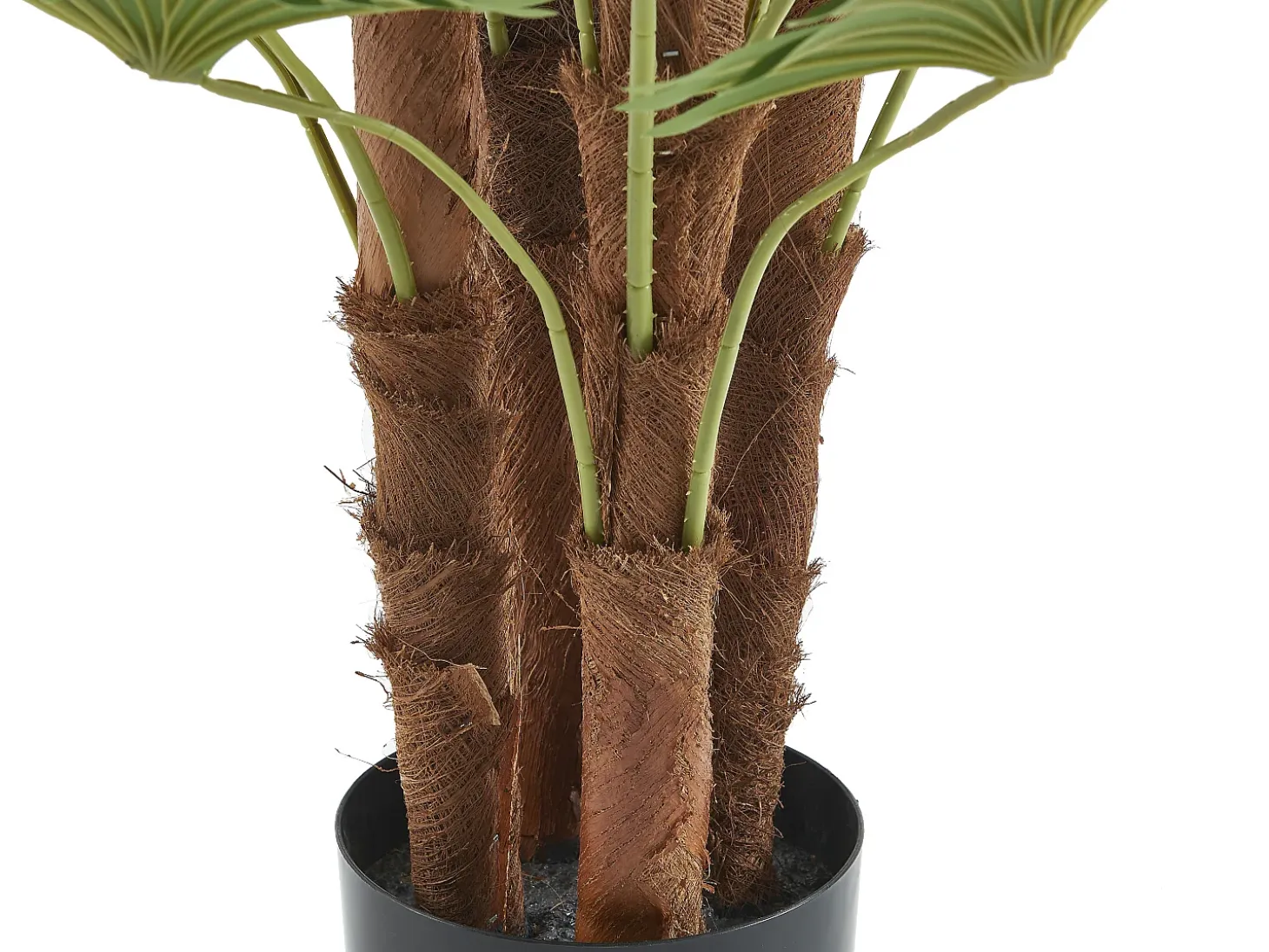 Árbol artificial tipo palmera con tronco natural RHAPIS