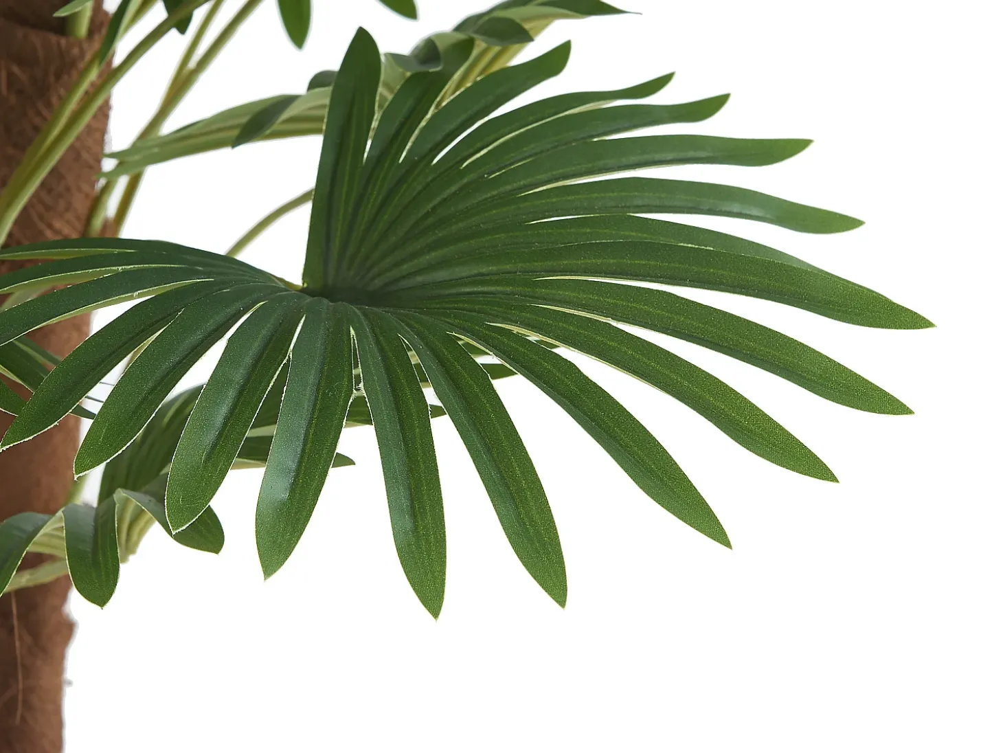 Árbol artificial tipo palmera con tronco natural RHAPIS