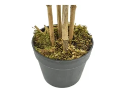Árbol de bambú artificial con 552 hojas verde 120 cm ES497722