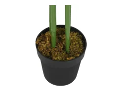 Árbol de bambú artificial con 864 hojas verde 180 cm ES515637