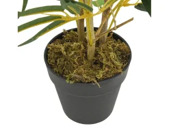 Árbol de bambú artificial con 368 hojas verde 80 cm ES816479