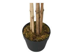 Árbol de bambú artificial con 828 hojas verde 150 cm ES642397
