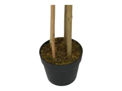 Árbol de bambú artificial con 1216 hojas verde 180 cm ES638102