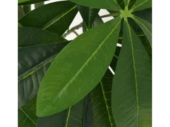 Árbol de la fortuna artificial con macetero 85 cm verde ES459117