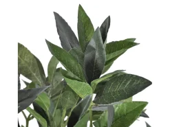 Árbol de laurel artificial con maceta, 120 cm de alto ES721284