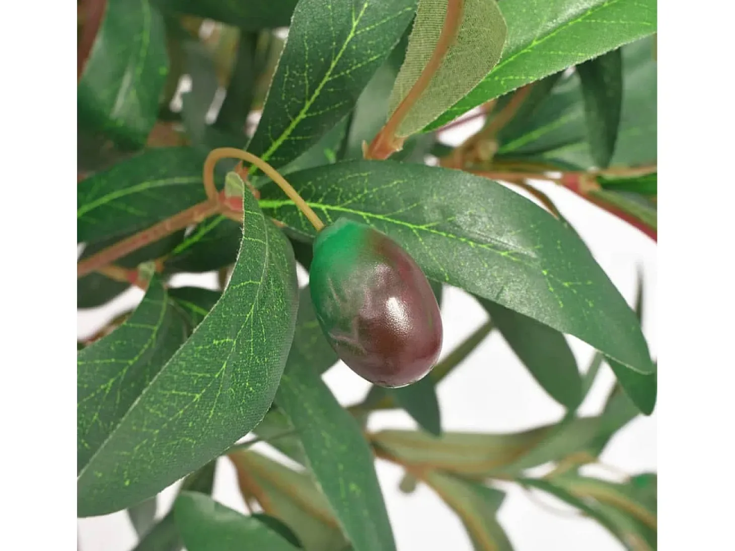 Árbol de laurel artificial con macetero verde 120 cm ES711706