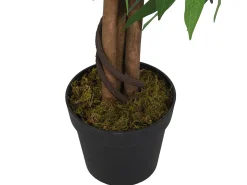 Árbol de mango artificial 900 hojas 180 cm verde